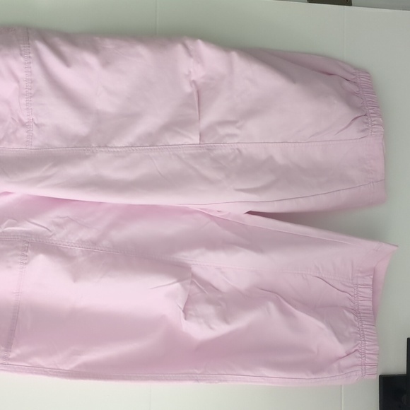 Free People Movement Light Pink Slouchy Low Rise Women's Jogger Pants Size Large - Picture 7 of 9